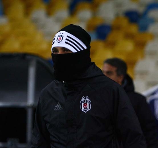 Kiev'de -7 derece soğuktaki antrenmandan kareler - Görsel 18