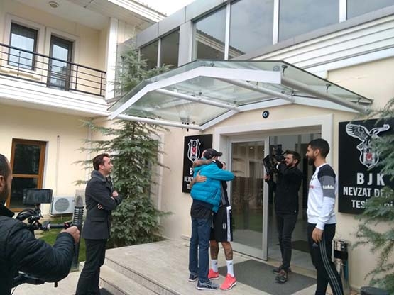 Quaresma ile tanışmak istiyordu, dileği gerçek oldu - Görsel 2
