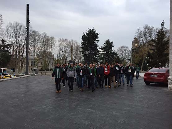 Beşiktaş'ta büyük buluşma! Taraftarlar teröre karşı bir arada! - Görsel 15