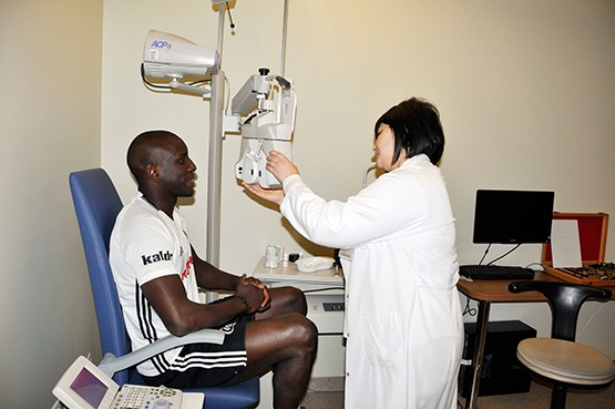 Demba Ba'nın sağlık kontrolünden kareler - Görsel 1