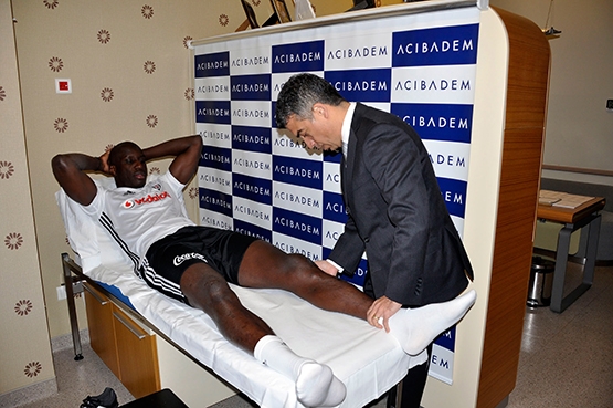 Demba Ba'nın sağlık kontrolünden kareler - Görsel 2