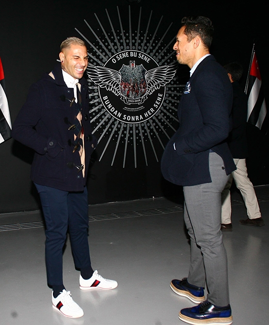 Beşiktaşlı futbolcular Beşiktaş JK Müzesi’ni ziyaret etti - Görsel 18