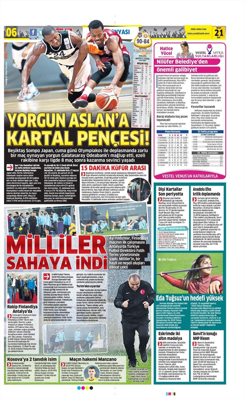 21 Mart 2017 | İşte gazetelerin Beşiktaş manşetleri - Görsel 6