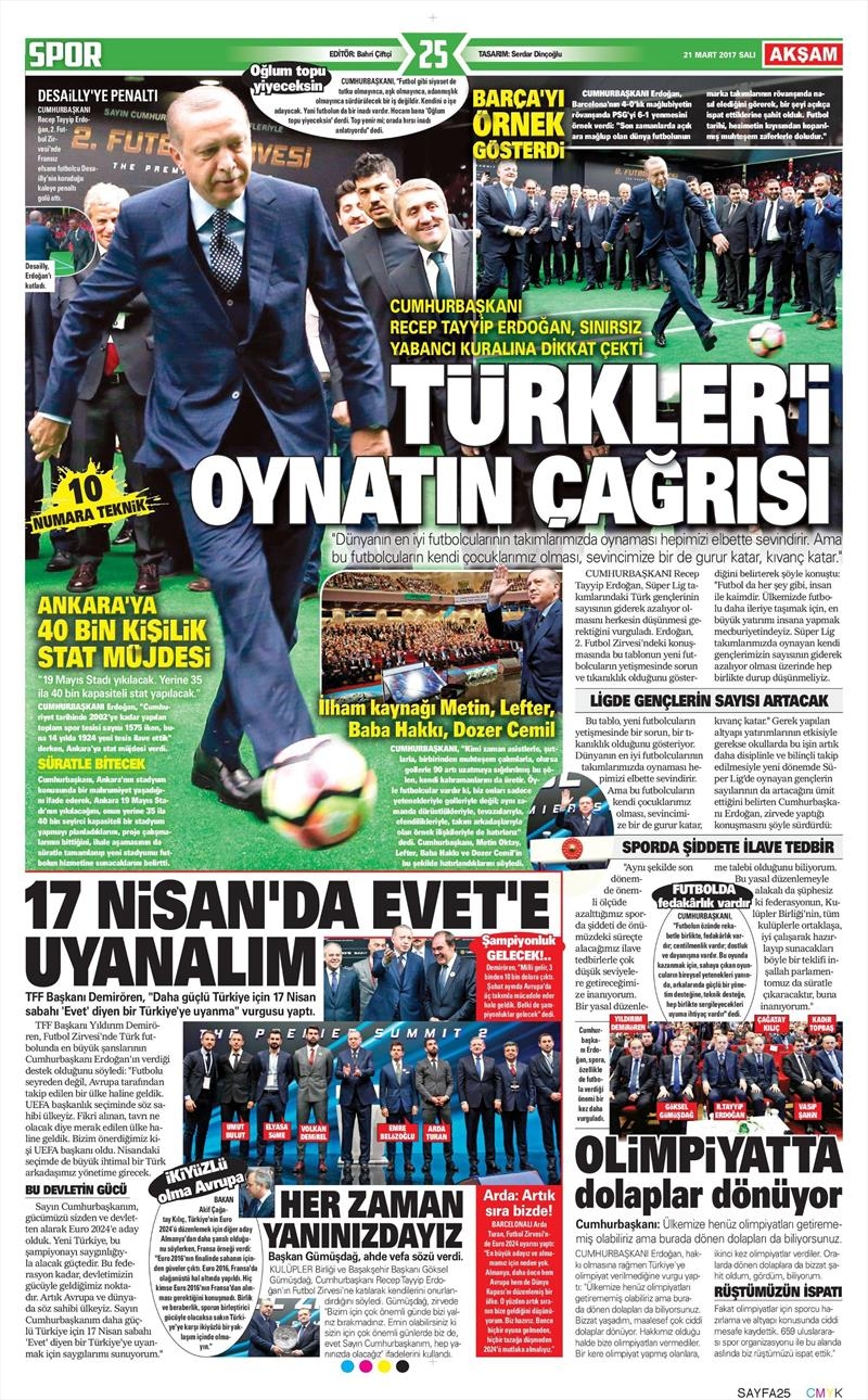 21 Mart 2017 | İşte gazetelerin Beşiktaş manşetleri - Görsel 7