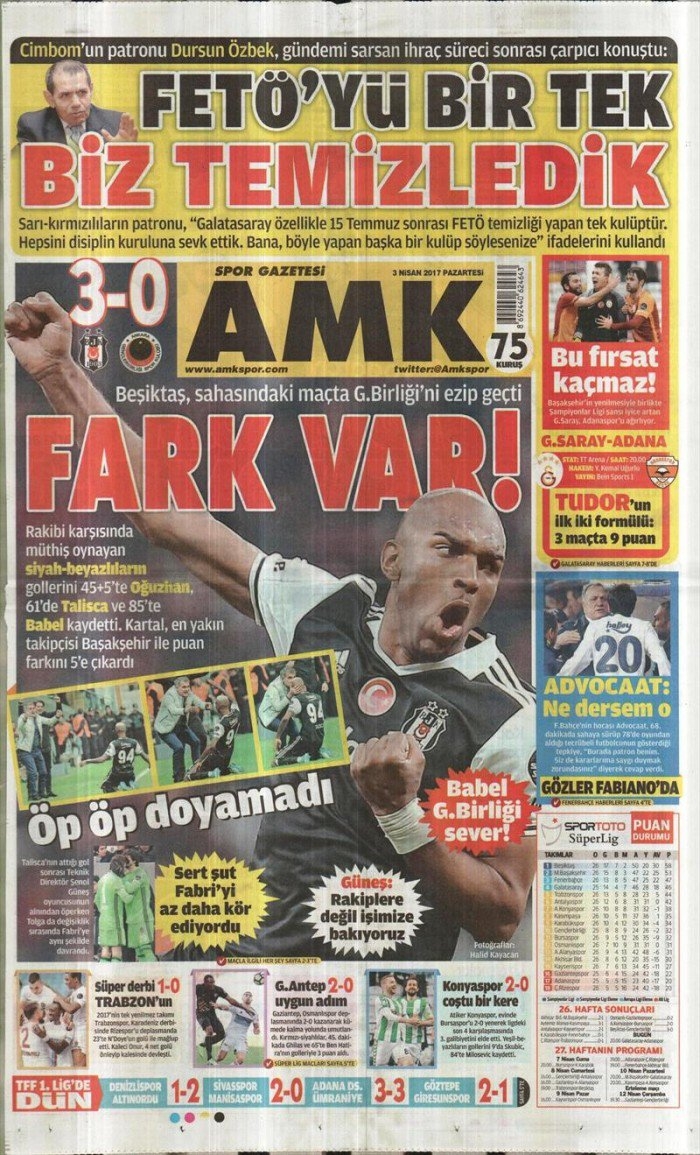 3 Nisan 2017 | İşte gazetelerin Beşiktaş manşetleri - Görsel 6