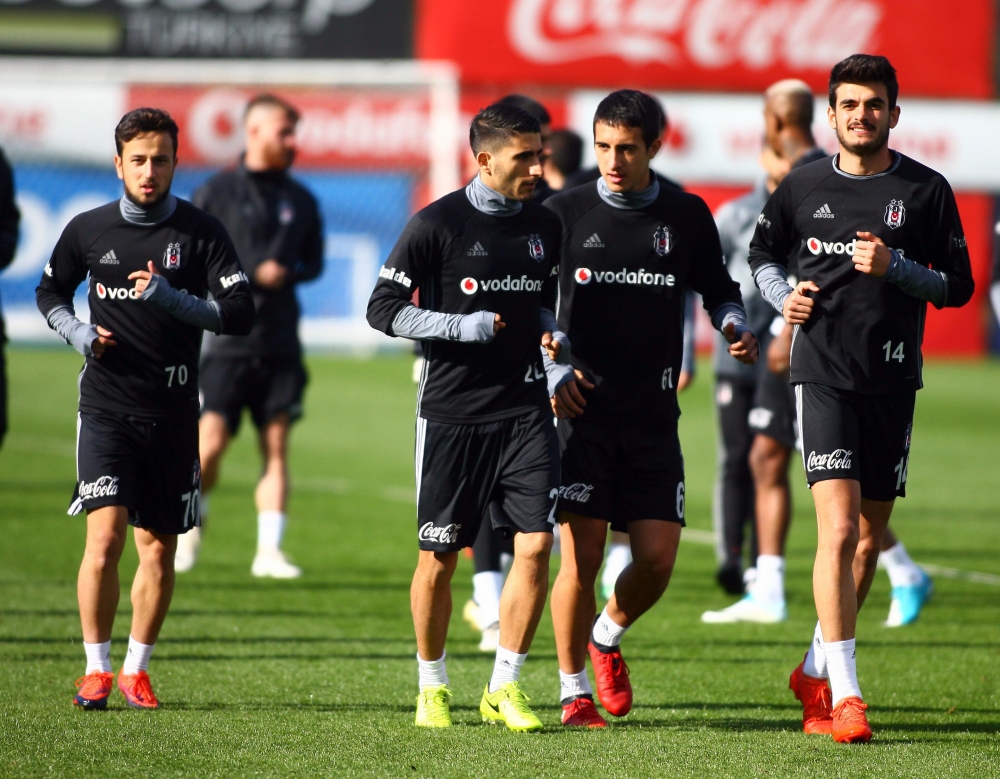 Beşiktaş'ın 10 Nisan antrenmanından kareler - Görsel 18