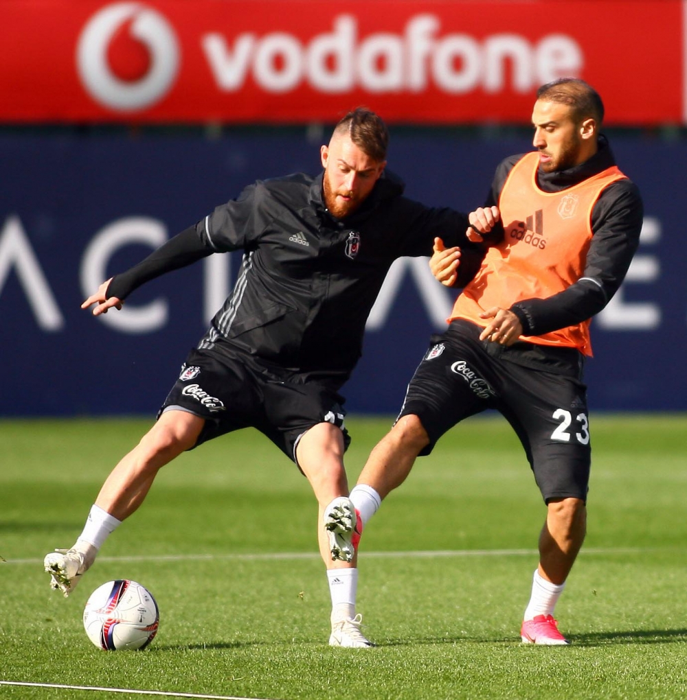 Beşiktaş'ın 10 Nisan antrenmanından kareler - Görsel 7