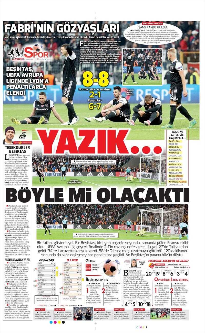 21 Nisan 2017 | İşte gazetelerin Beşiktaş manşetleri - Görsel 6