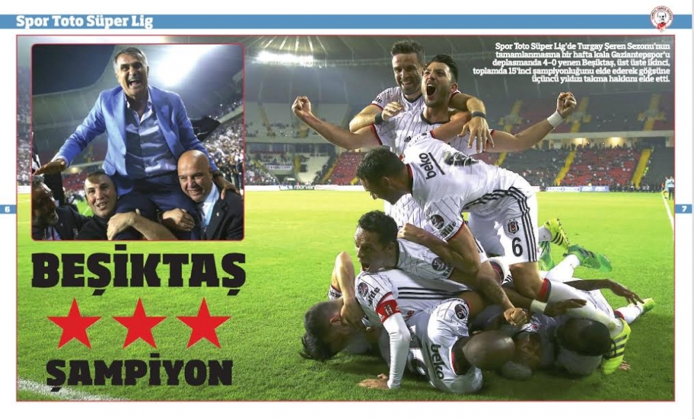 Futbol Federasyonu'nun dergisi Tam Saha'da şampiyonluk öyküsü - Görsel 2