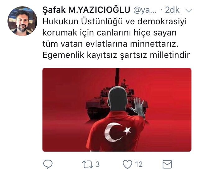 Beşiktaş ailesi, 15 Temmuz'u unutmadı! İşte o paylaşımlar... - Görsel 2