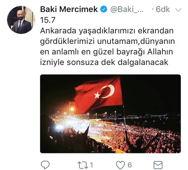 Beşiktaş ailesi, 15 Temmuz'u unutmadı! İşte o paylaşımlar... - Görsel 9