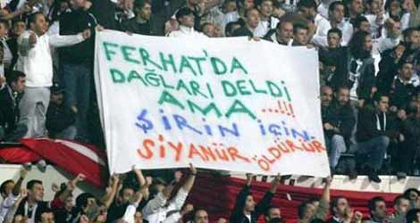 Beşiktaş tribünlerinin futbol dışı pankartları 1 - Görsel 1